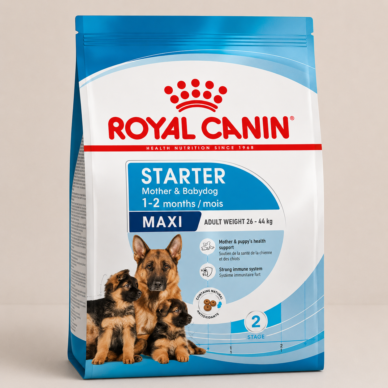 Royal Canin Perros Size Health Nutrition Starter Maxi 10 KG