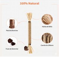 Pack 5 Palitos Dentales Silvervine para Gatos — 100% Natural — MarMari Pet